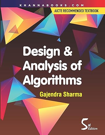 Design & Analysis of Algorithms